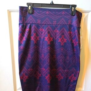 Lularoe Cassie skirt size large NWT
